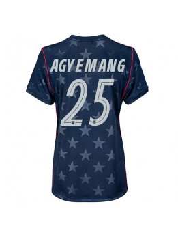 Vereinigte Staaten Patrick Agyemang #25 Auswärtstrikot für Frauen WM 2026 Kurzarm Vereinigte Staaten Patrick Agyemang #25 Auswärtstrikot für Frauen WM 2026 Kurzarm